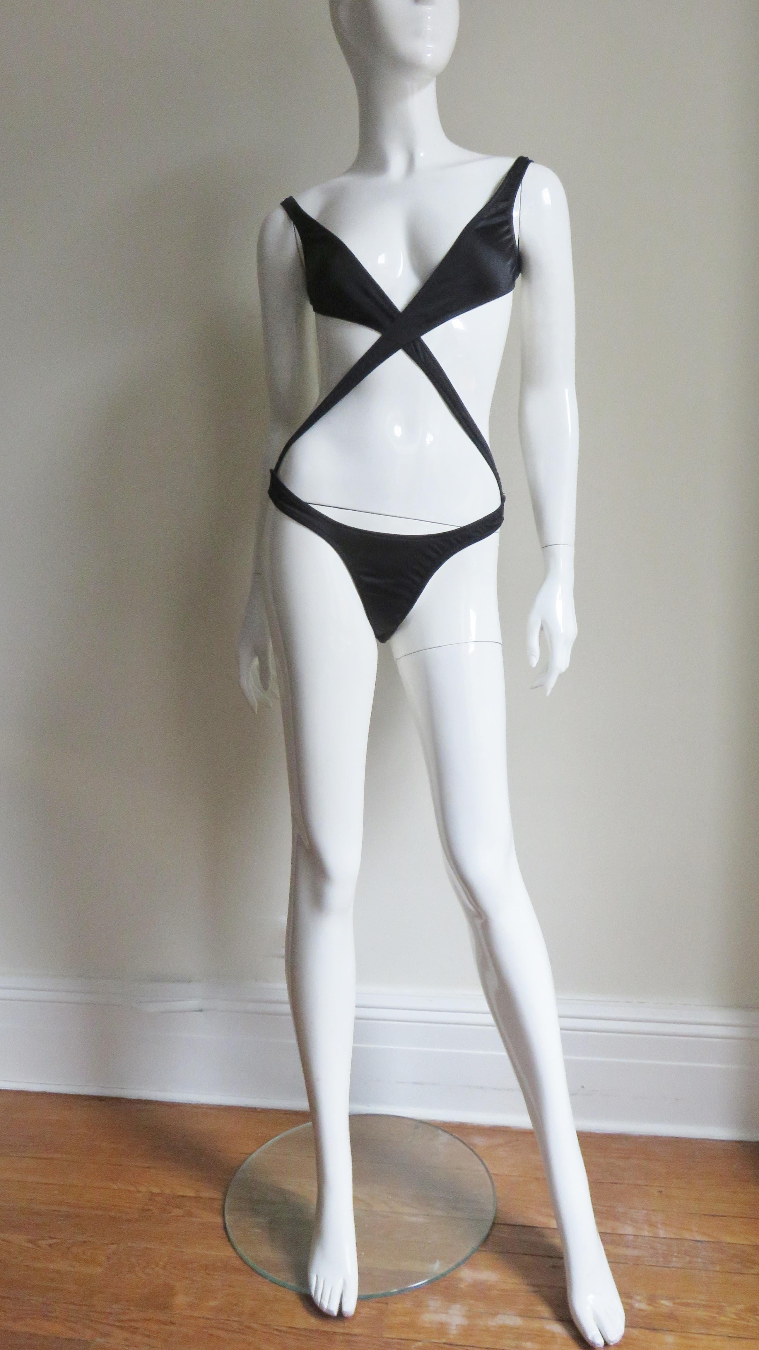 Daniel Storto Backless Swimsuit 1970s 7