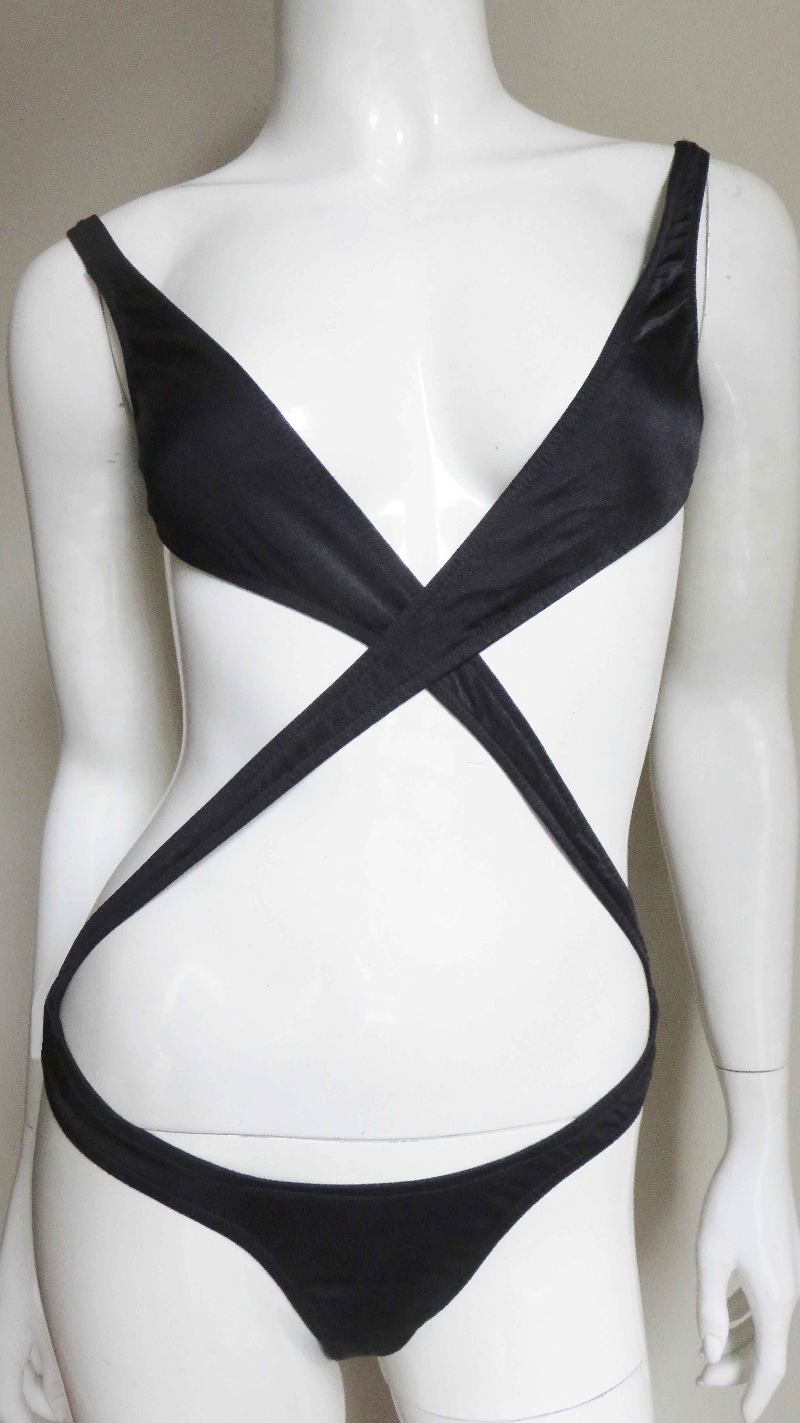 Daniel Storto Backless Swimsuit 1970s In Good Condition In Water Mill, NY