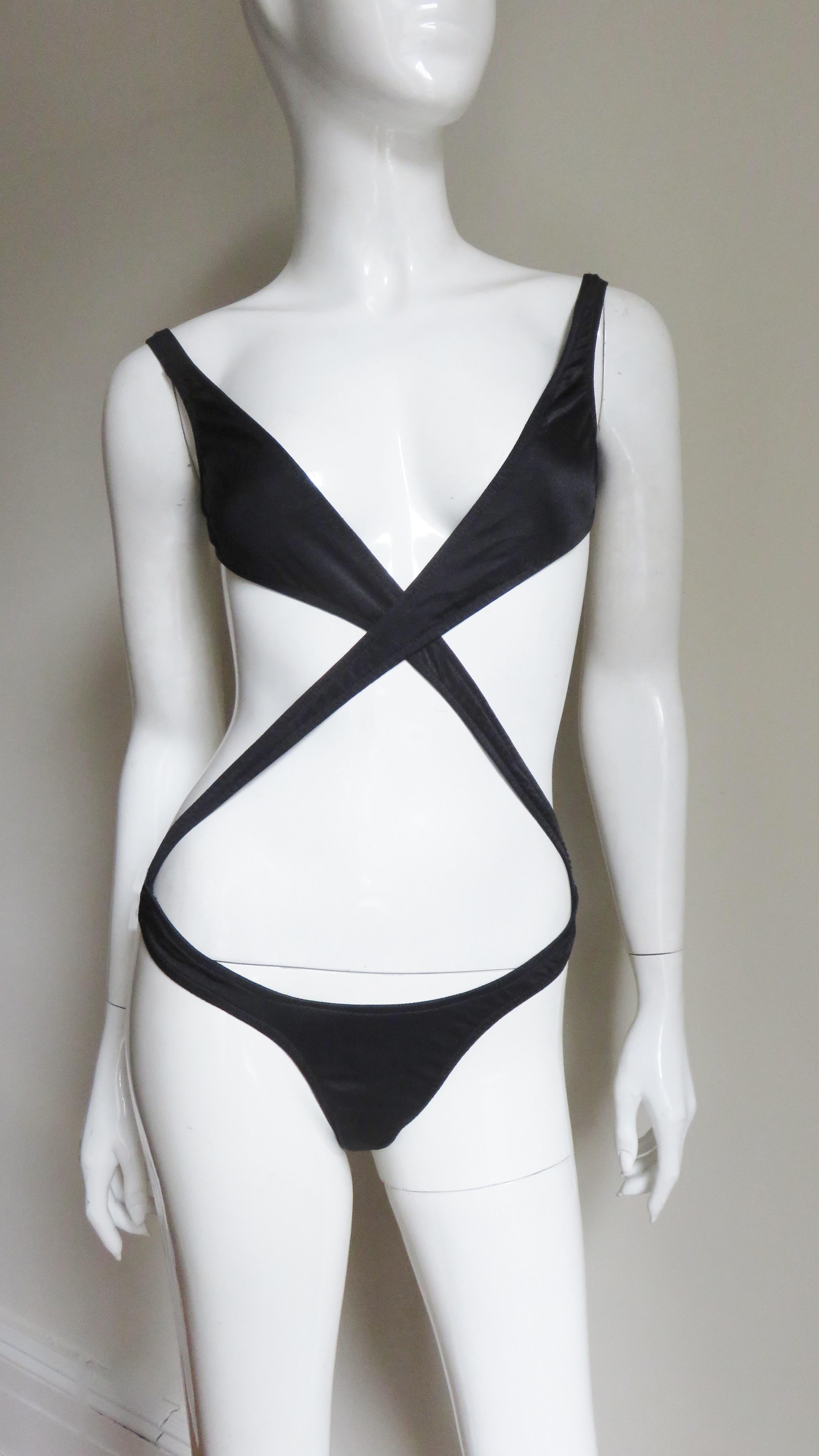 Women's Daniel Storto Backless Swimsuit 1970s
