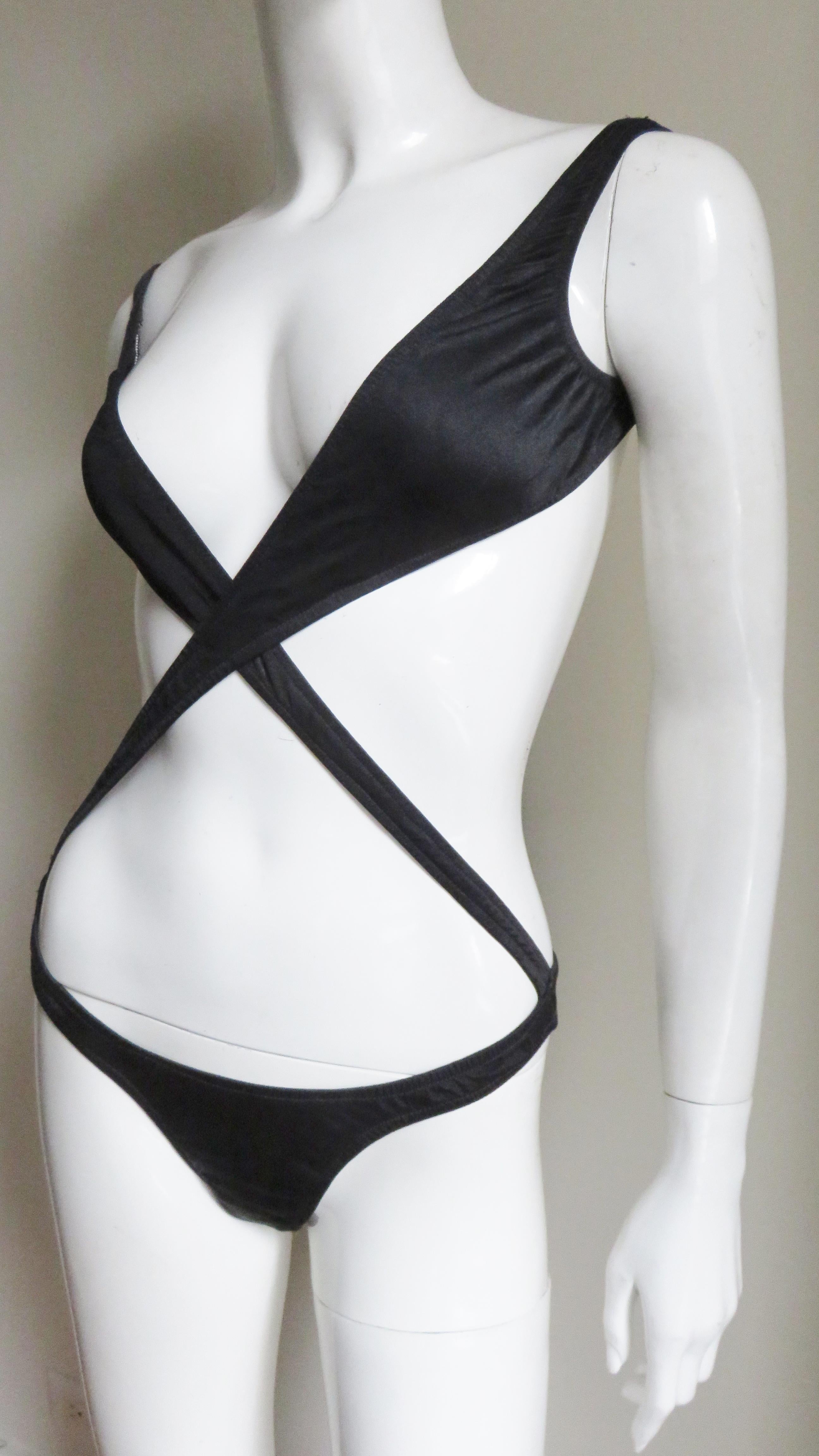 Daniel Storto Backless Swimsuit 1970s 3