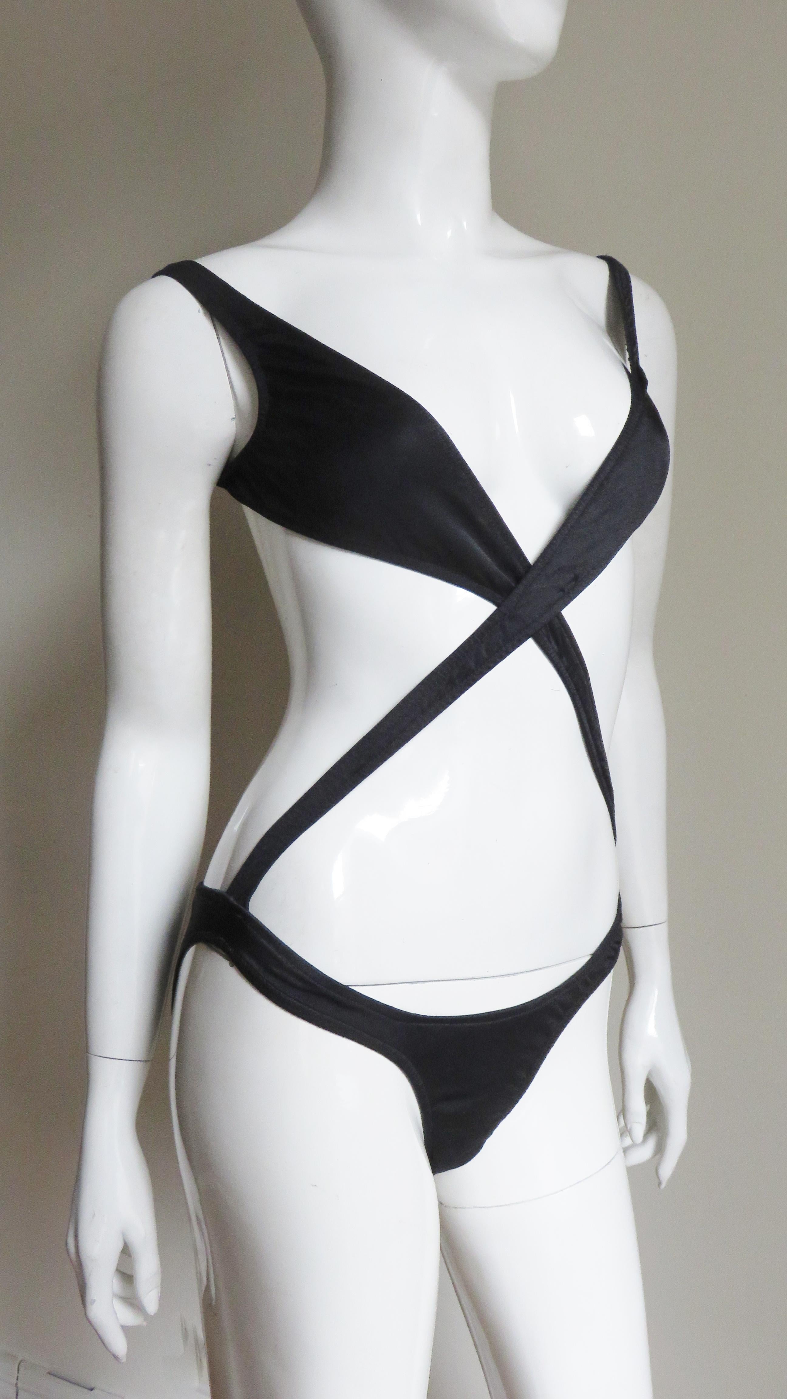 Daniel Storto Backless Swimsuit 1970s 4