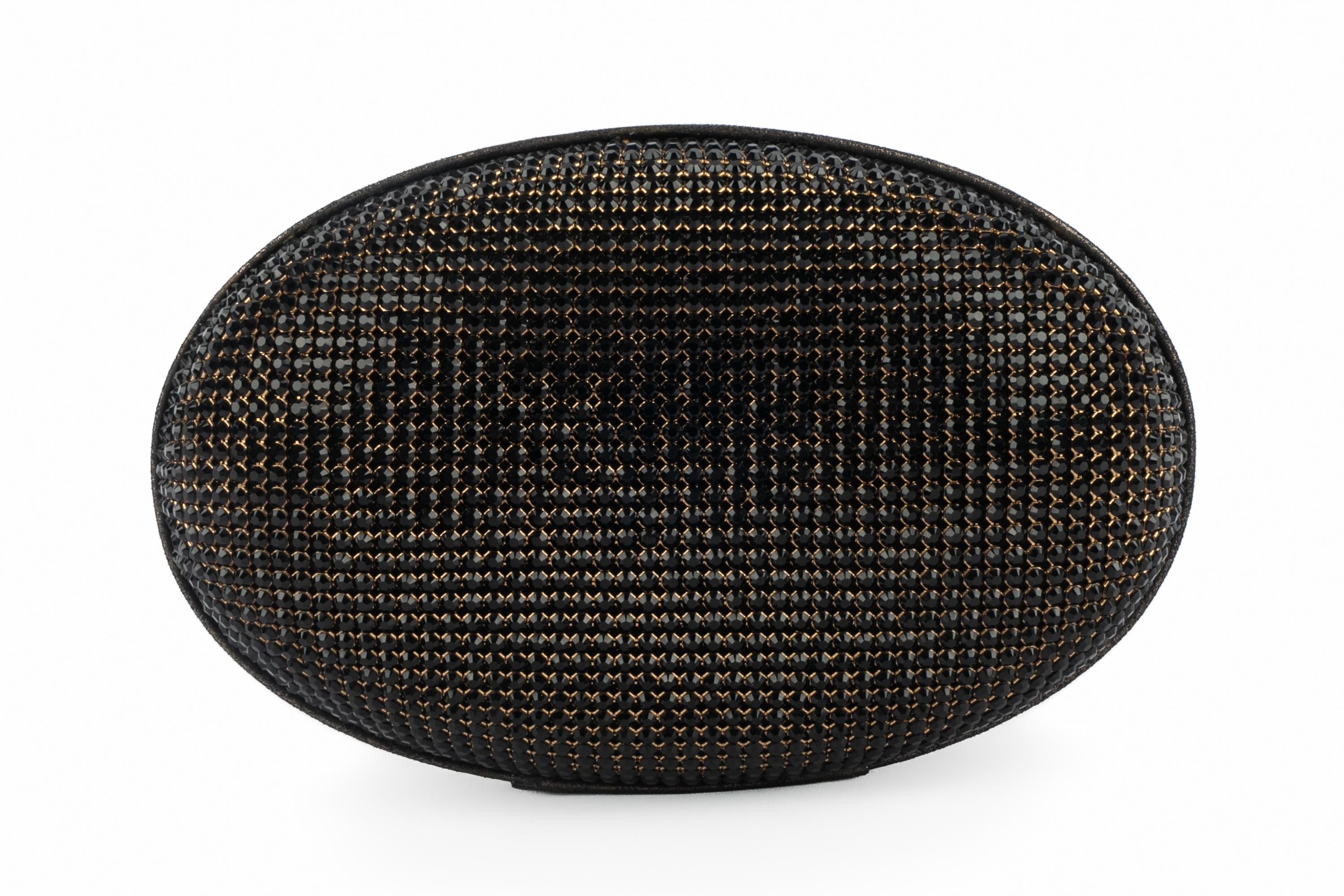 Beige Sac du soir Daniel Swarovski en vente