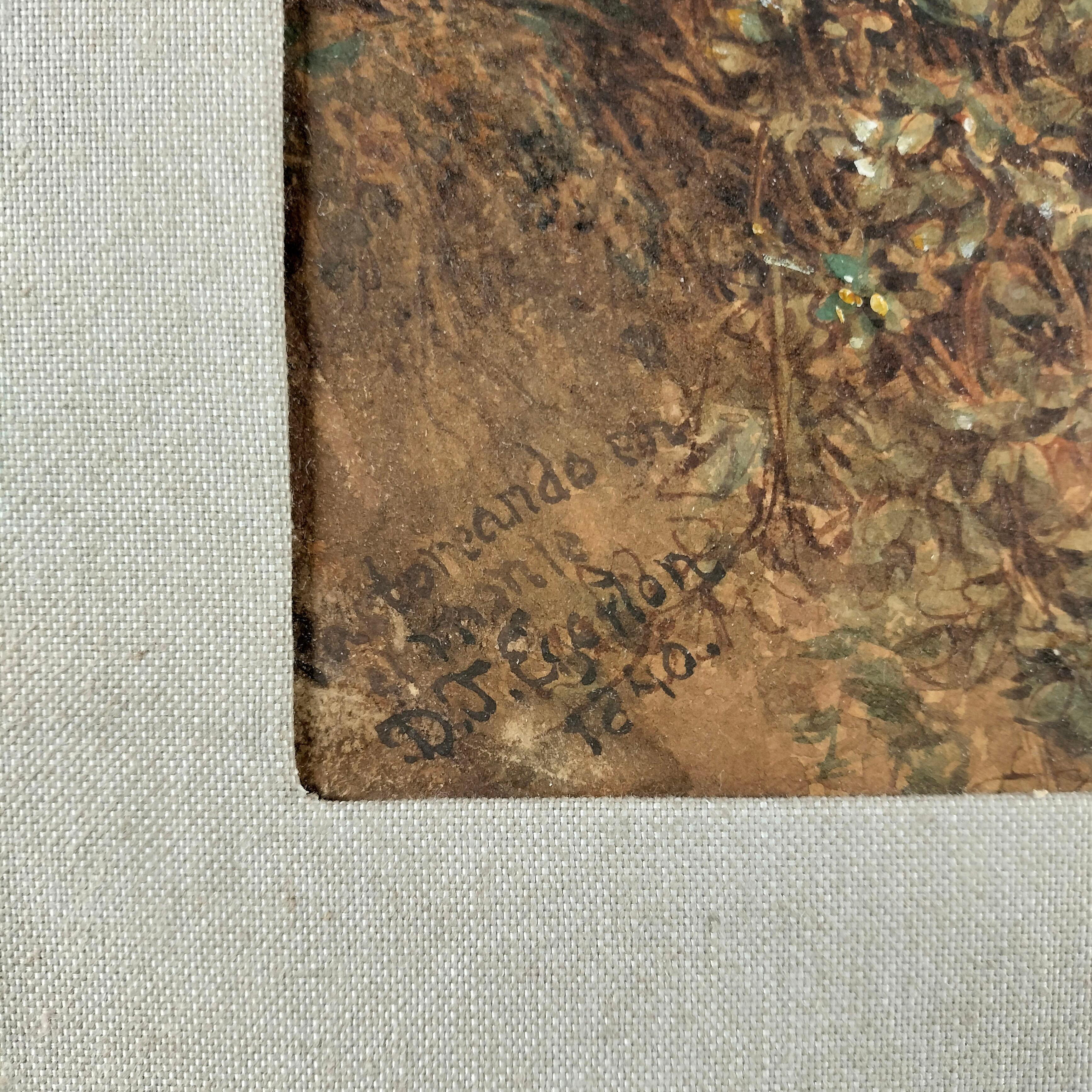 Daniel Thomas Egerton Hirte auf dem Mount, Aquarellgemälde (Handbemalt) im Angebot