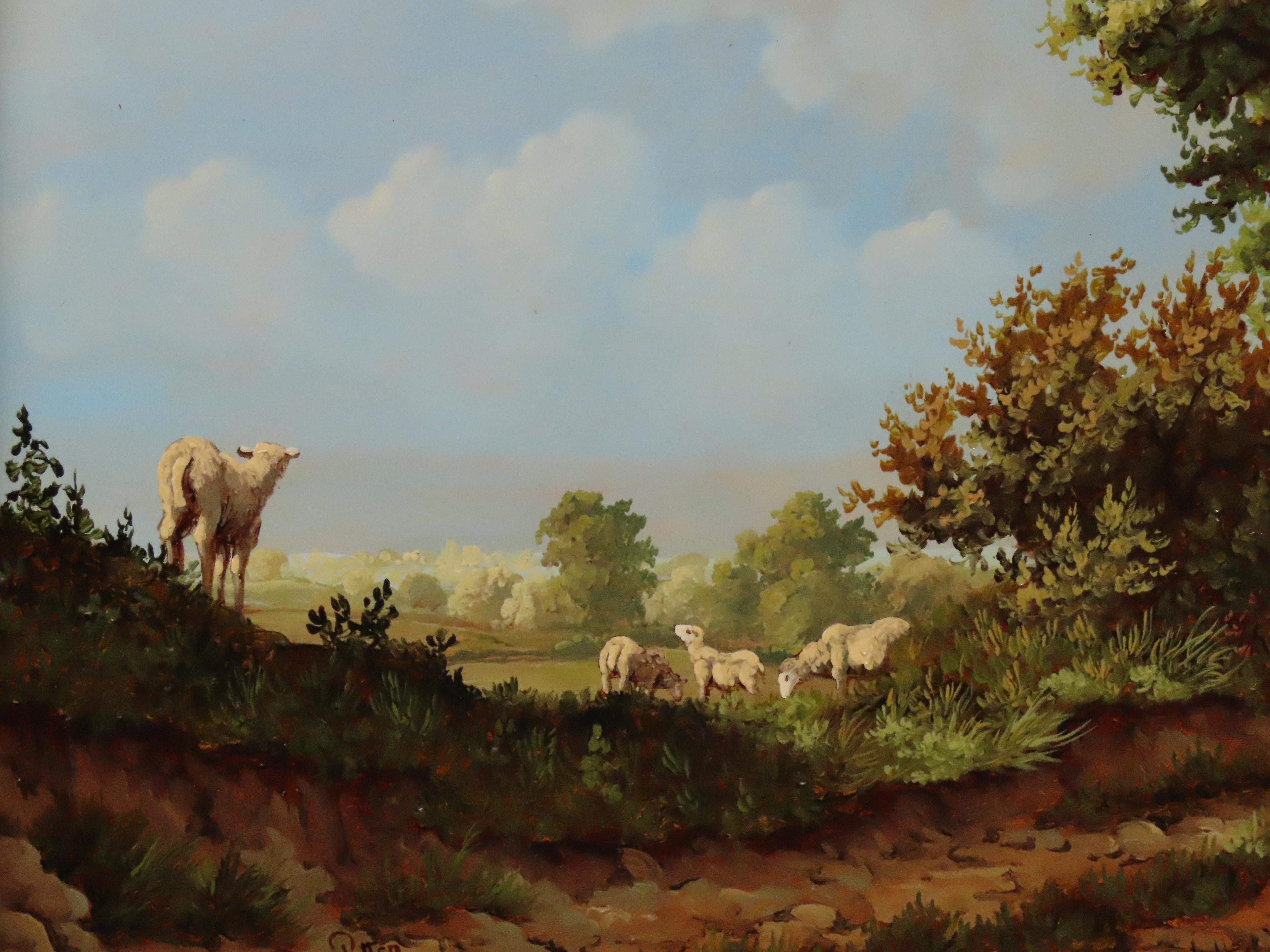 Original Oil on Panel, DANIEL van der PUTTEN, 