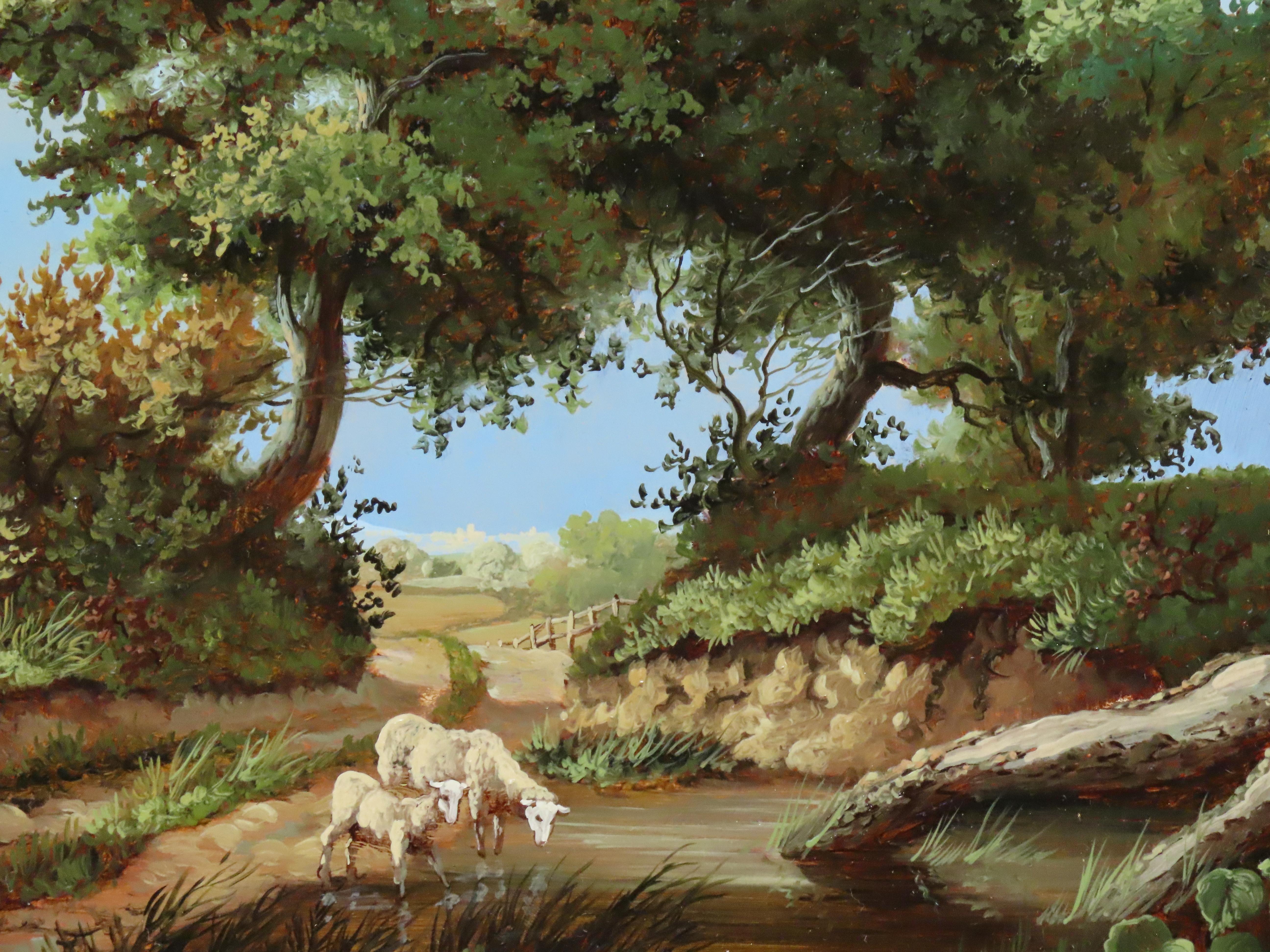 Original Oil on Panel, DANIEL van der PUTTEN, 