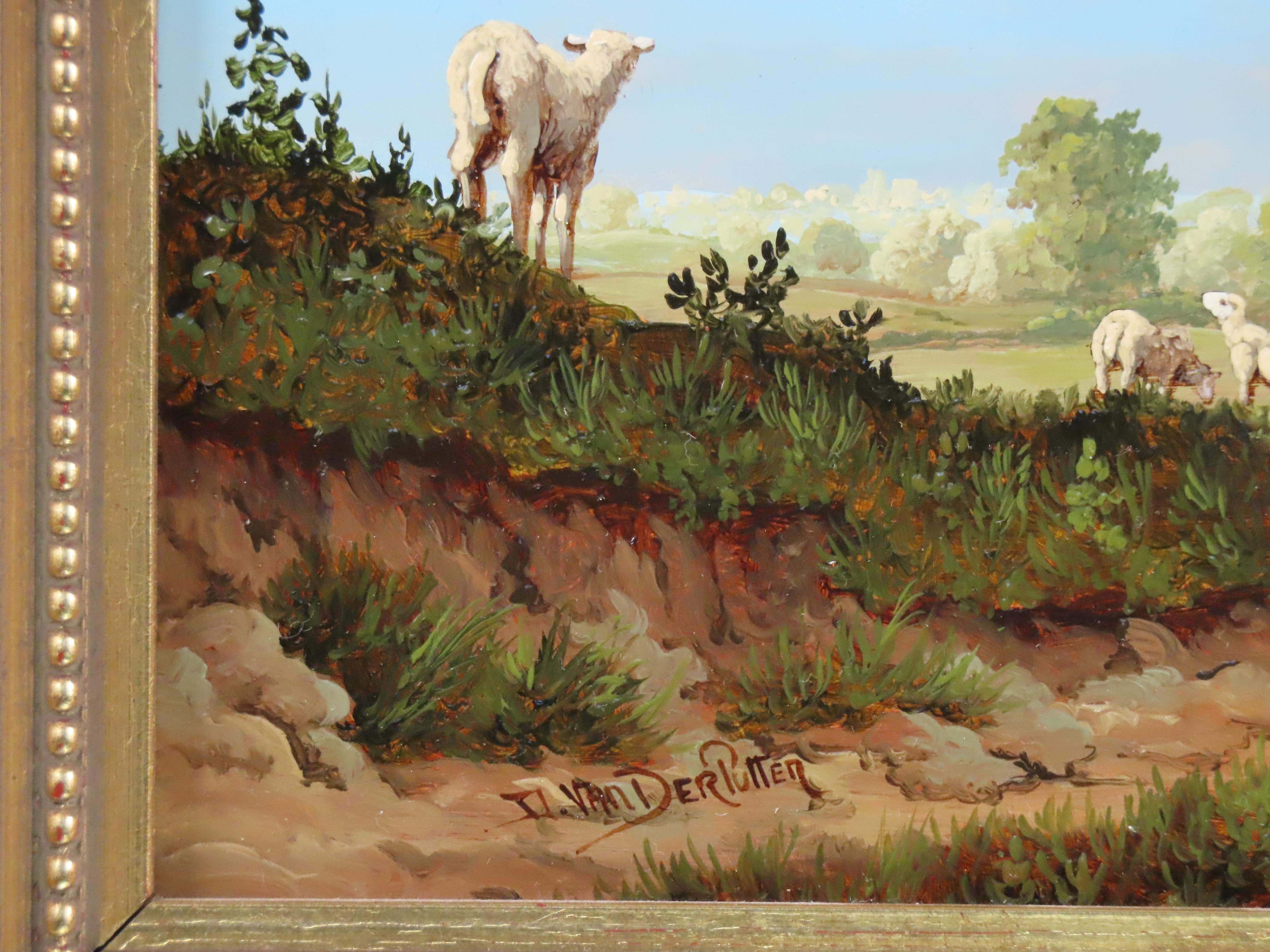 Original Oil on Panel, DANIEL van der PUTTEN, 