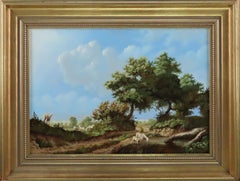 Original Oil on Panel, DANIEL van der PUTTEN, "After the Storm"