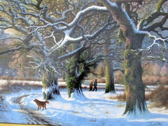 Daniel van der Putten Oil Painting Irish View Saint Stephen Green Dublin Ireland