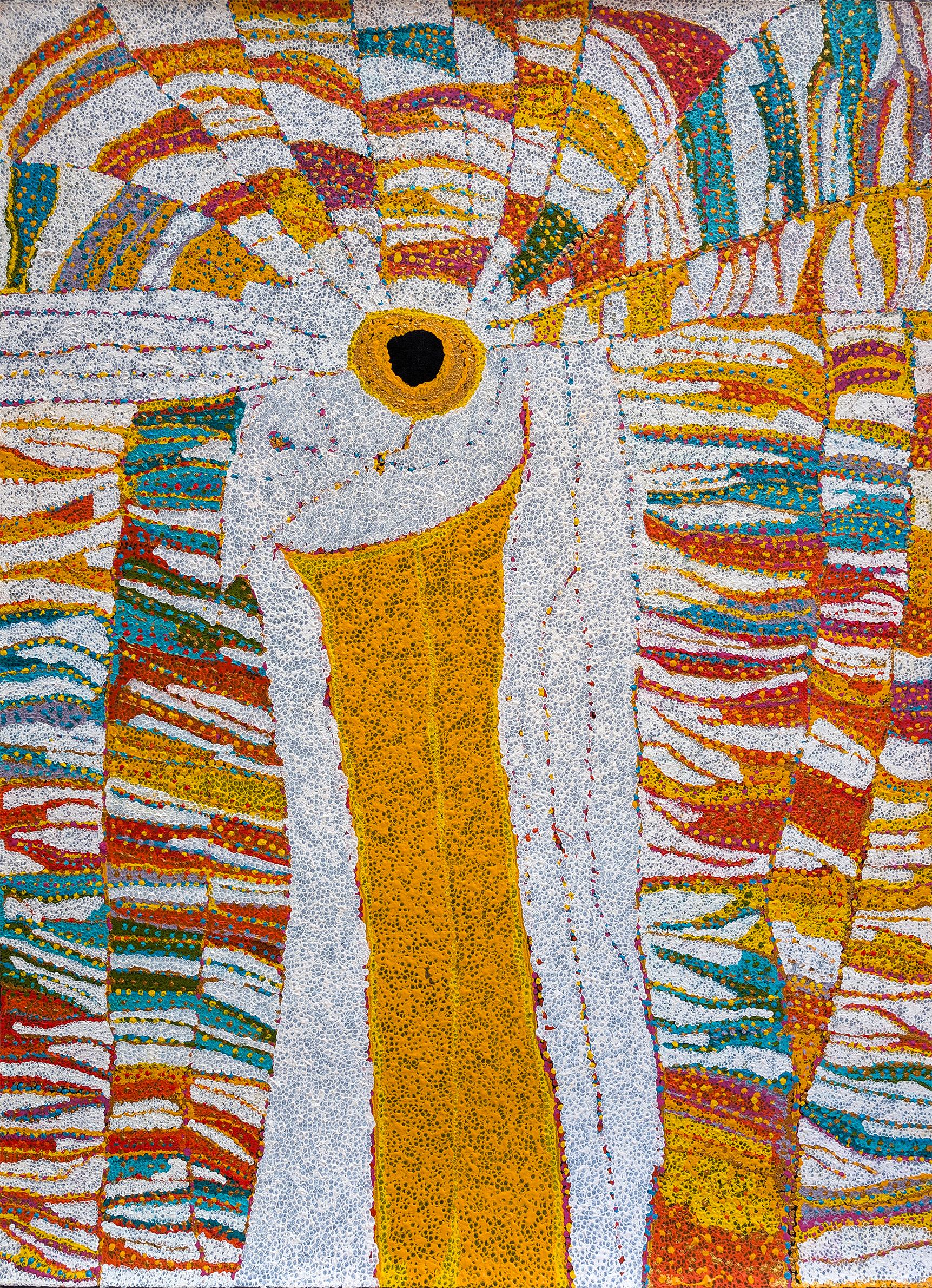 Daniel Walbidi comes from a small coastal community 250km south of Broome called Bidyadanga which is the traditional homeland of the Karrajarri people. Formerly La Grange Mission, it is where people were brought into from the desert to help build