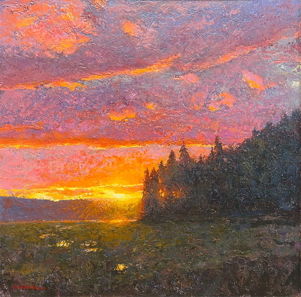 Breakout; Idaho – Painting von Daniel Warren Pinkham