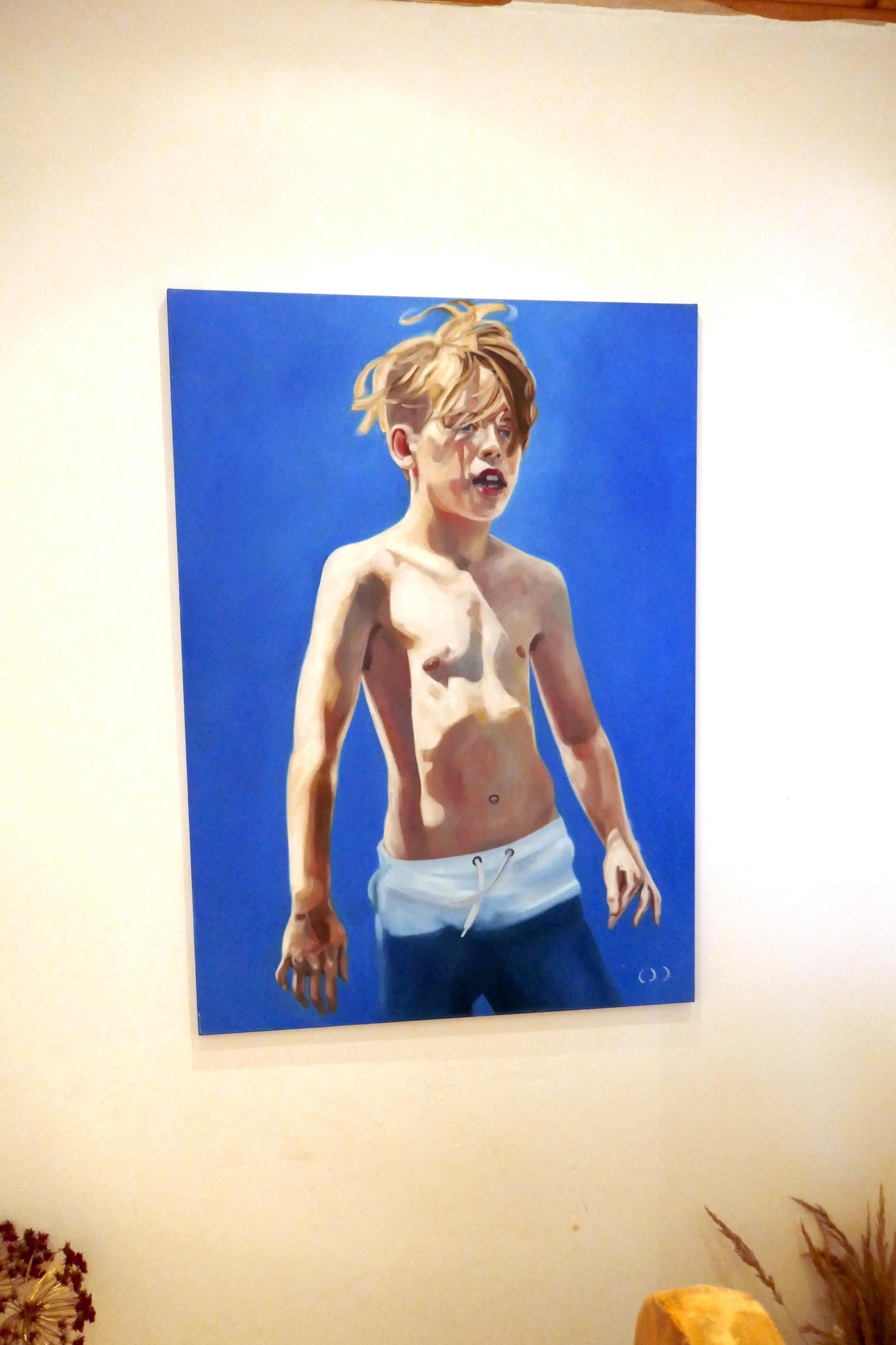 L'ispirazione per l'arte di Daniel Wimmer deriva sempre dal corpo umano. È particolarmente affascinato dagli splendidi colori della pelle ed è costantemente alla ricerca di situazioni di luce intriganti.
L'aspetto scultoreo della pittura è