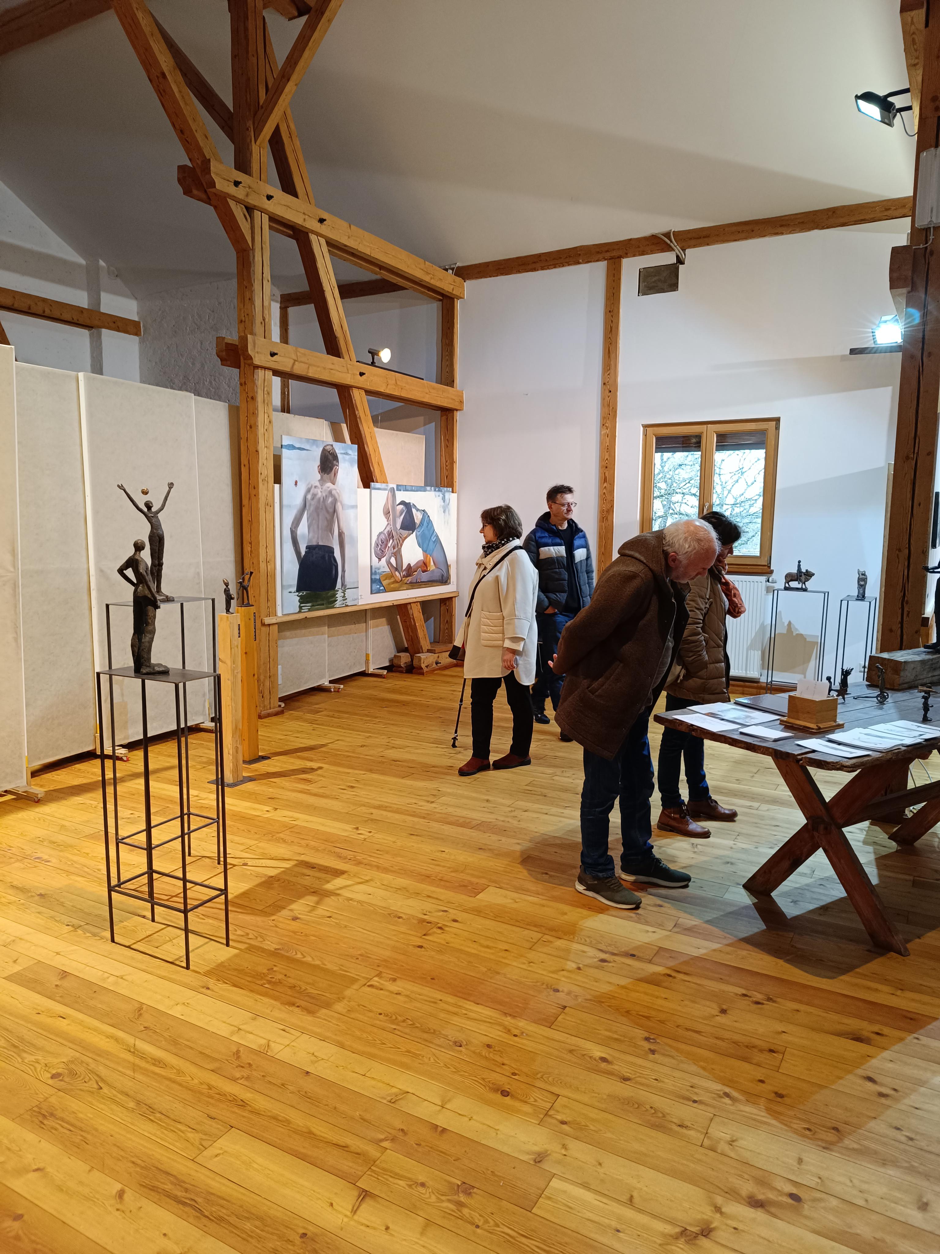 The Island  - Contemporary Expressive Figurative Ölgemälde im Angebot 4
