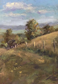 Summer Fields, Painting, Pastels on MDF Panel