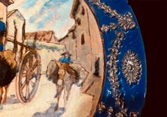 Daniel Zuloaga Boneta Hand Crafted Ceramic Plate