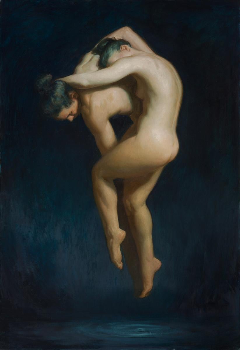 L'amour dansant - Painting de Daniela Astone