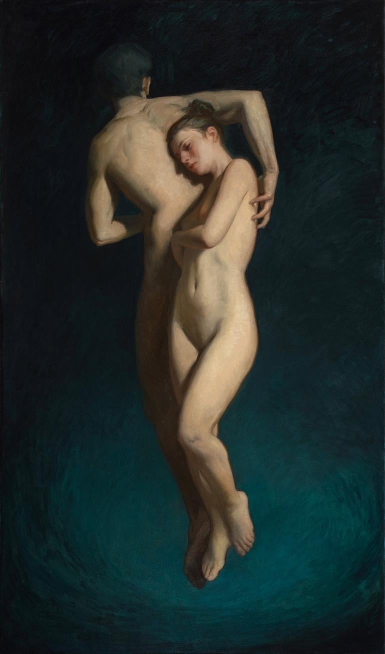 Nude Painting Daniela Astone - L'amour de la danse II
