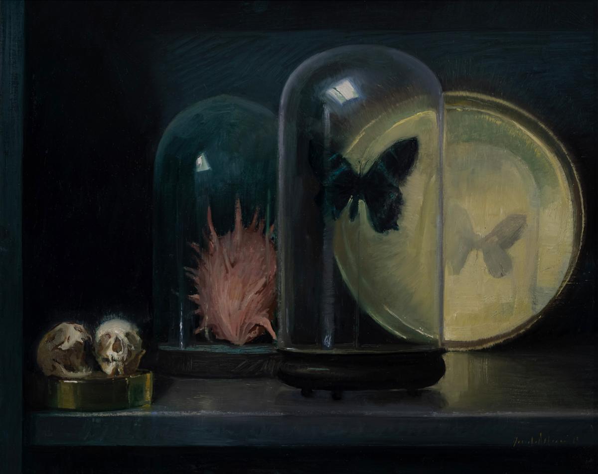 Daniela Astone Figurative Painting - Omnia Vanitas