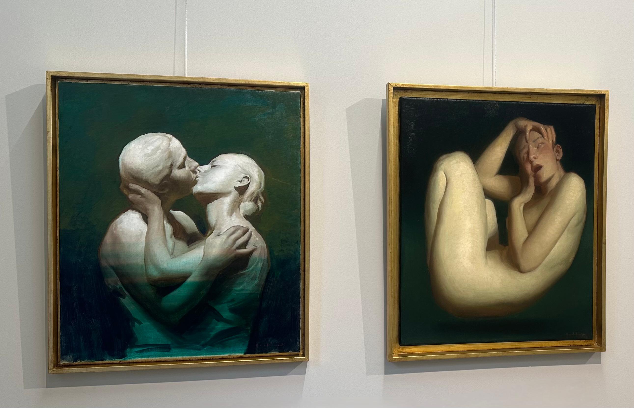 Homenaje a la escultura Alimondo Ciampi- Pintura contemporánea del siglo XXI - Painting Contemporáneo de Daniela Astone