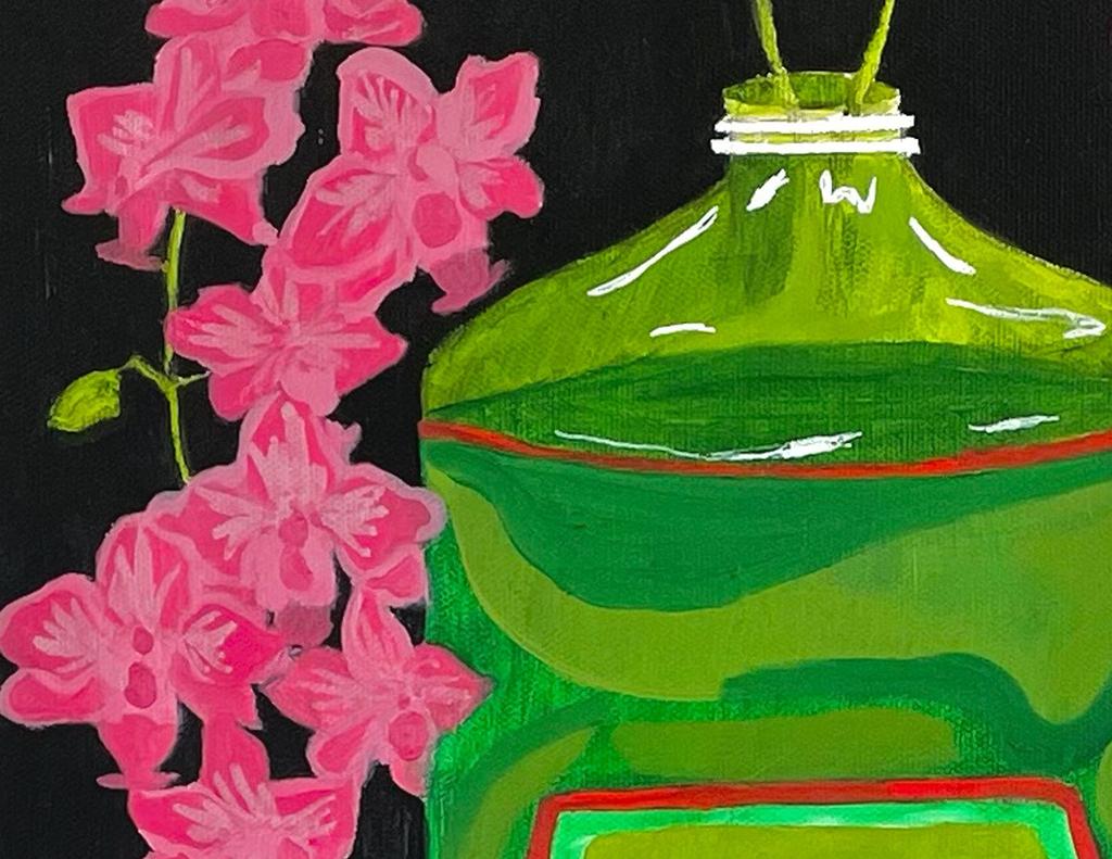 Guaraná and Orchids - Painting by Daniela Flint
