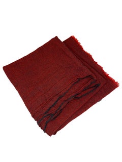 Daniela Gregis Burgundy Wool Shawl