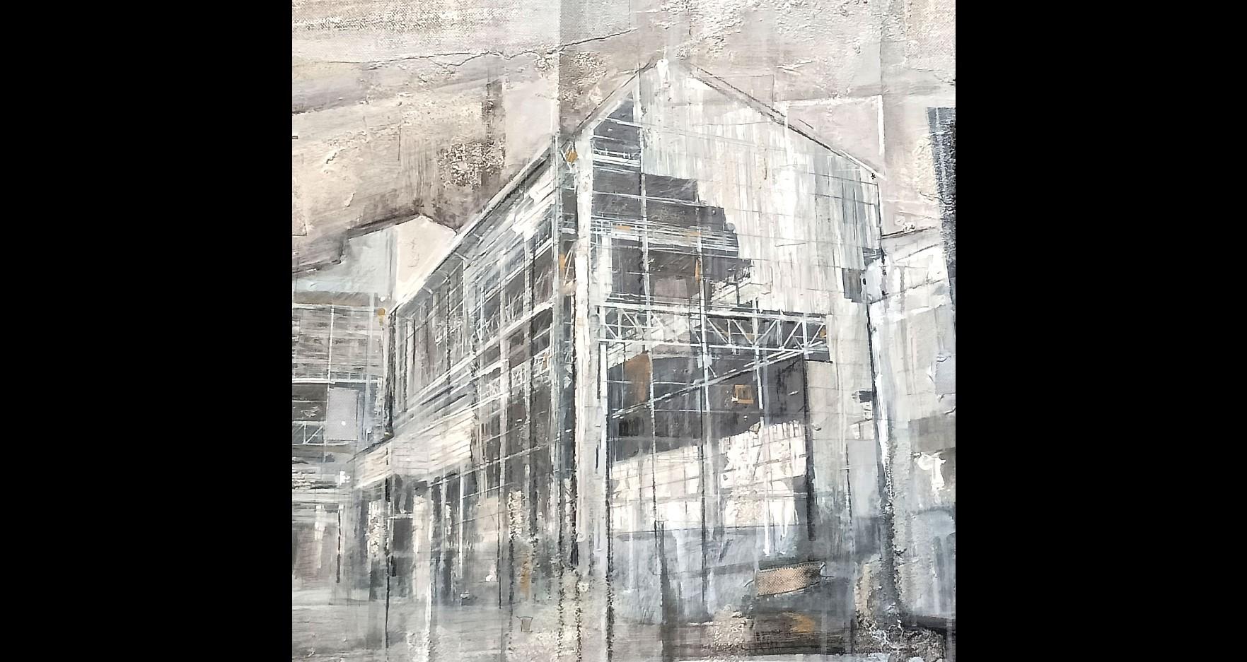 Daniela Gullotta, Es Falck, Urbex, 80x200cm, 2017 in vendita 1