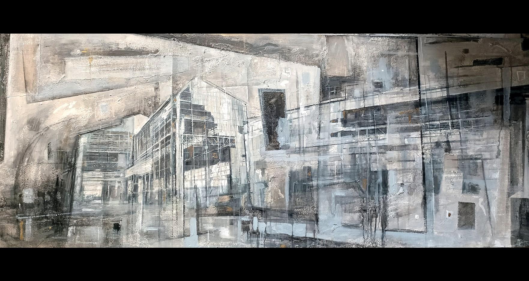 Daniela Gullotta, Es Falck, Urbex, 80x200cm, 2017