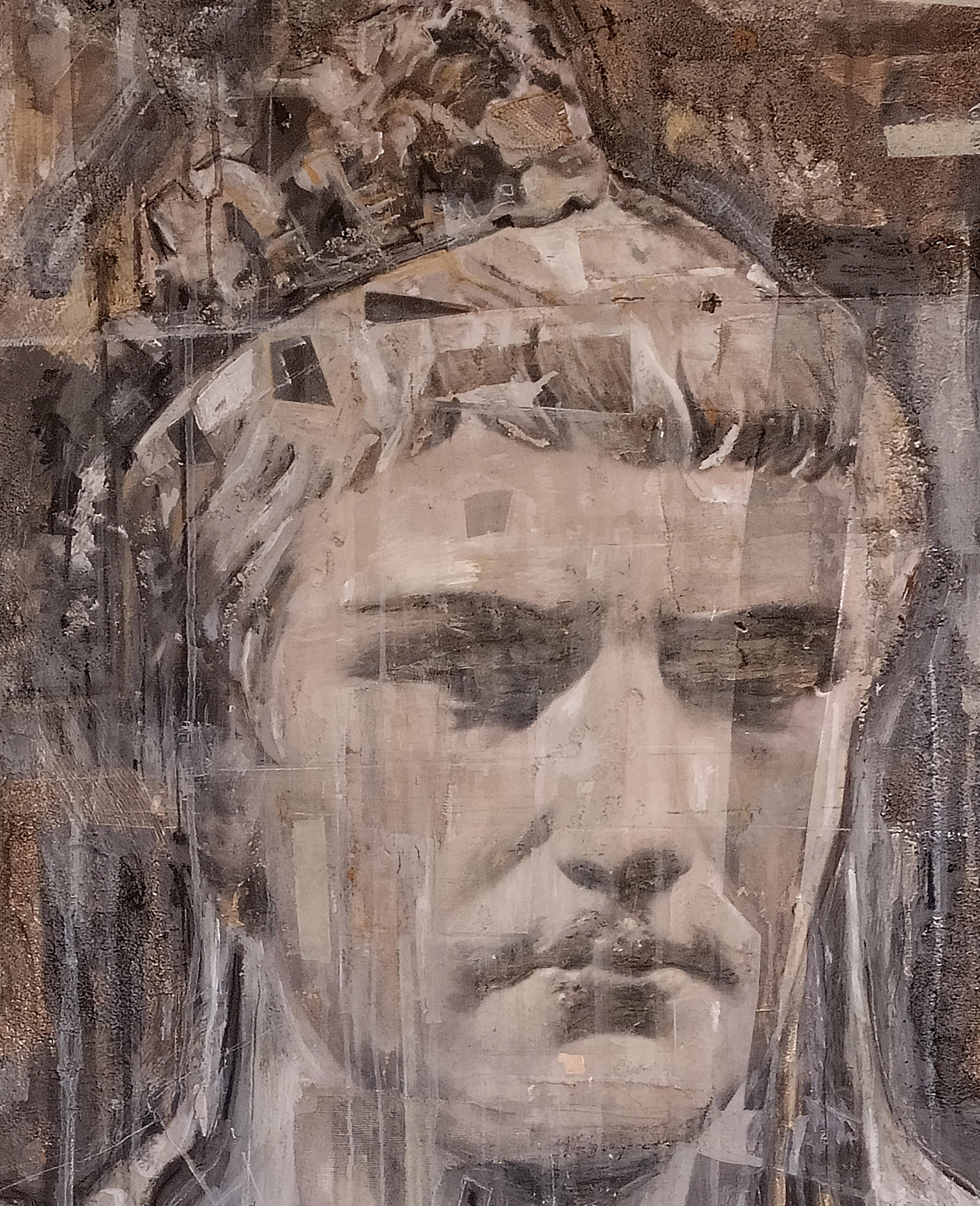 Empereur Caligula - Painting de Daniela Gullotta
