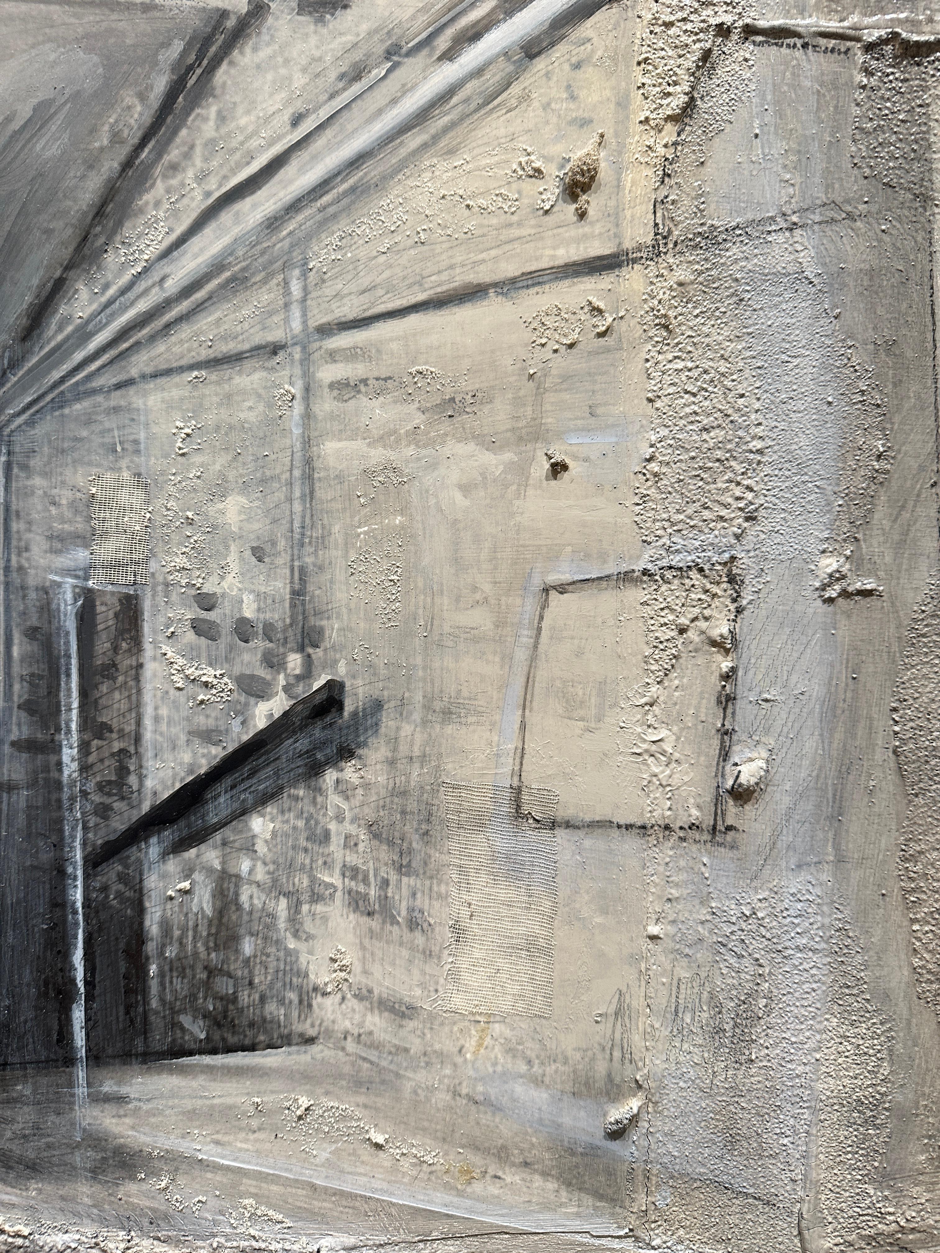 Interieur – Stairs 1 – Painting von Daniela Gullotta