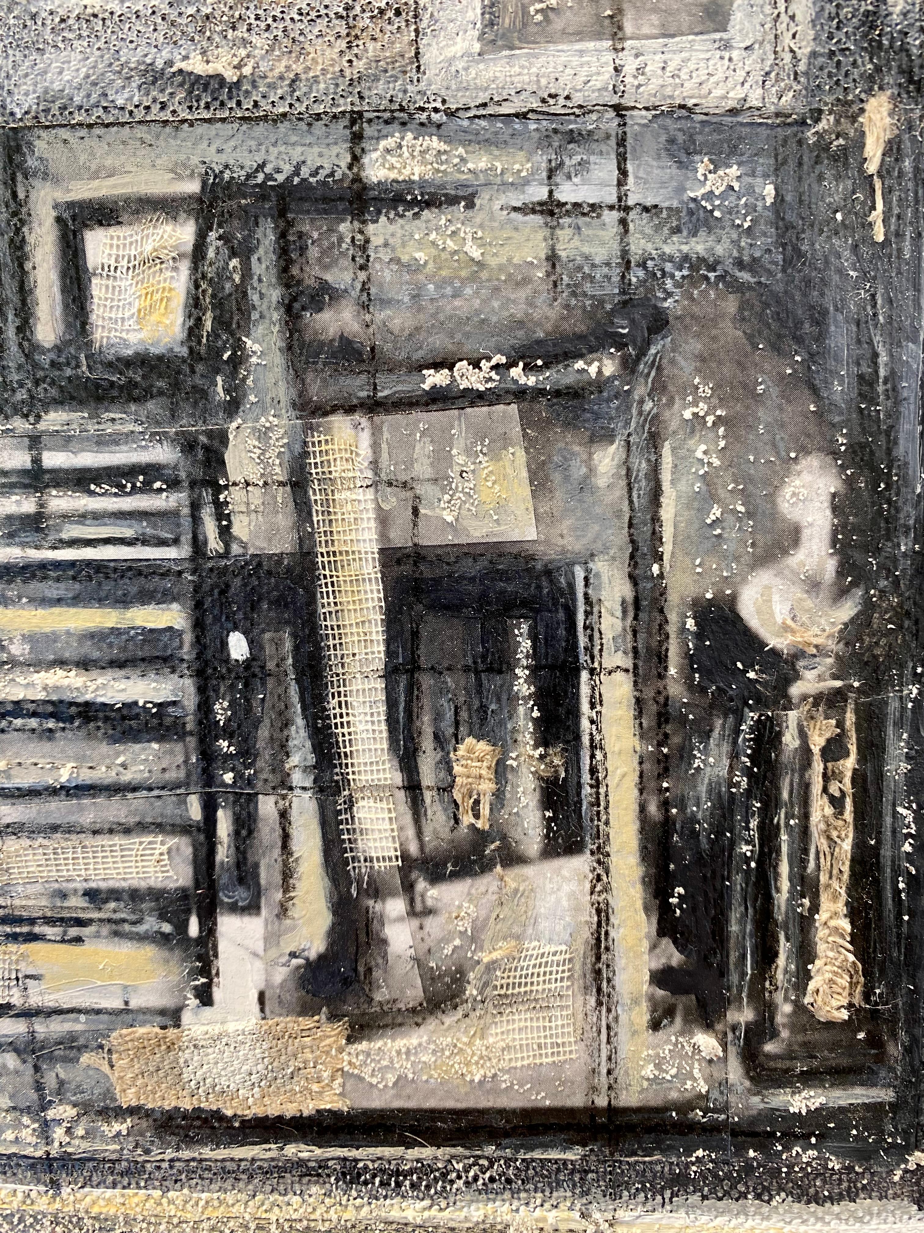 ''Interno con mezzo busto'', contemporain, peinture à l'huile originale. - Contemporain Painting par Daniela Gullotta