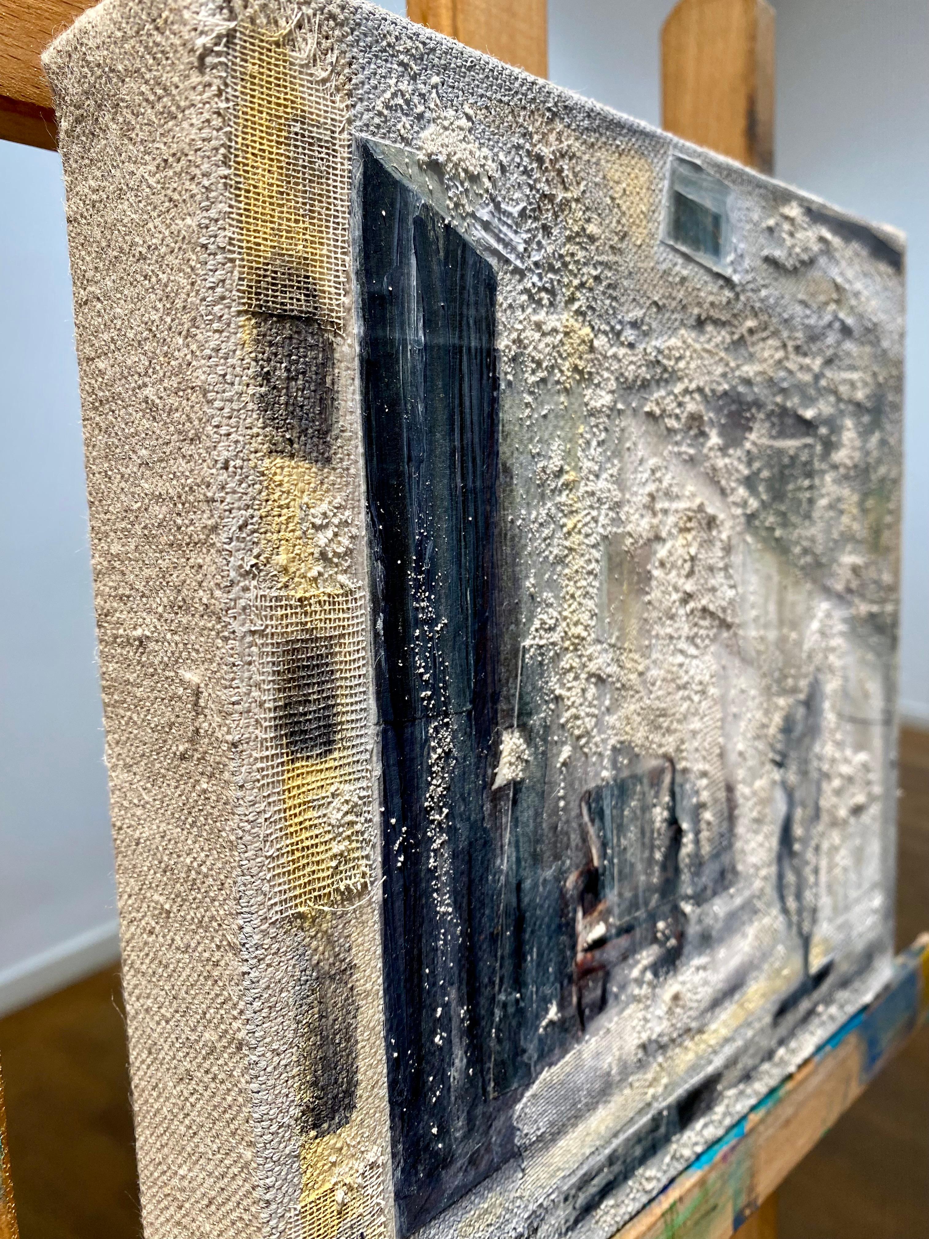 ''Interno con Vener'', contemporain, peinture à l'huile originale en vente 1