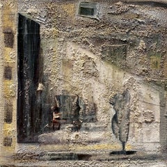 ''Interno con Venere'', contemporary, original oil painting