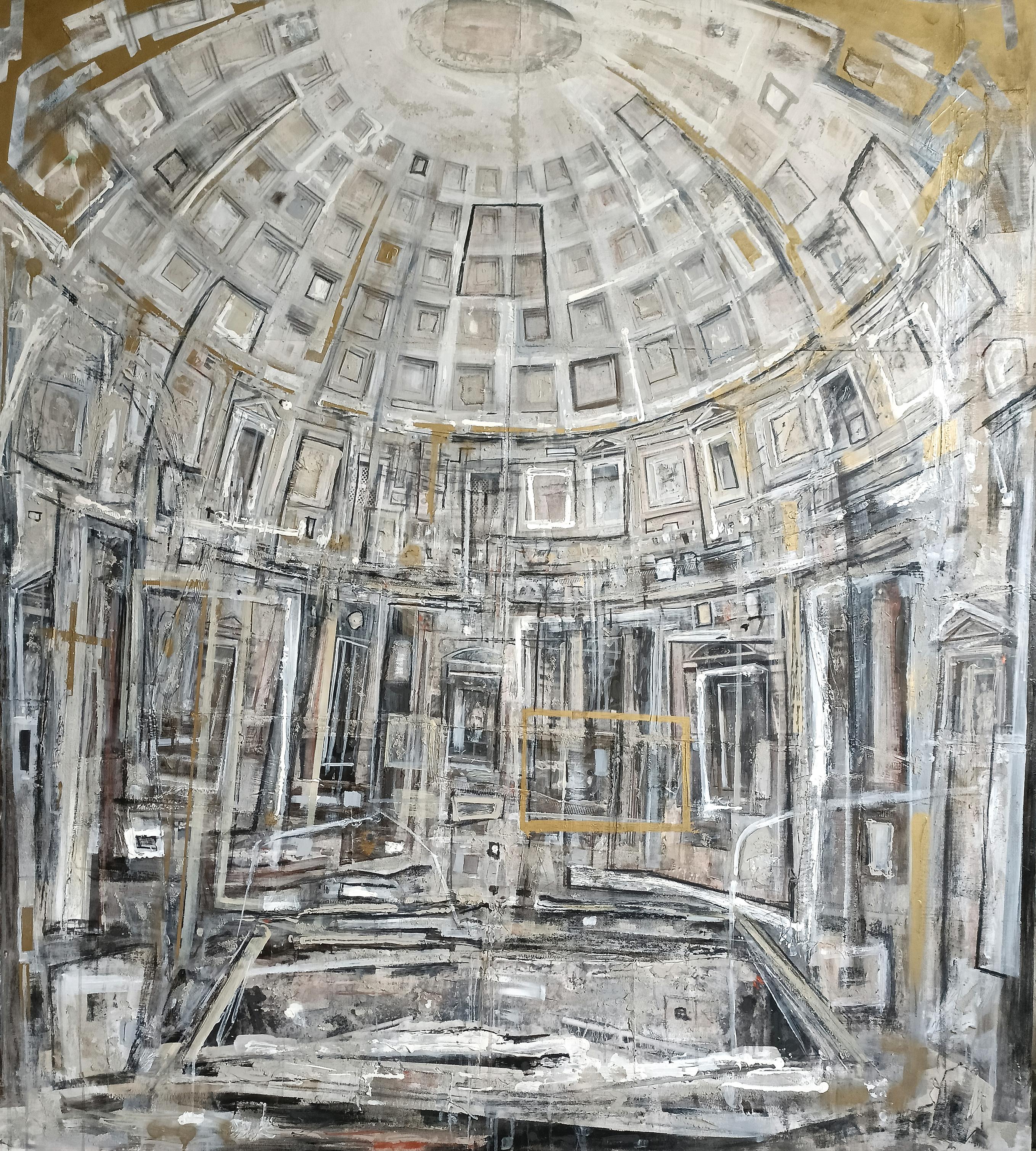 Daniela Gullotta Figurative Painting - Pantheon