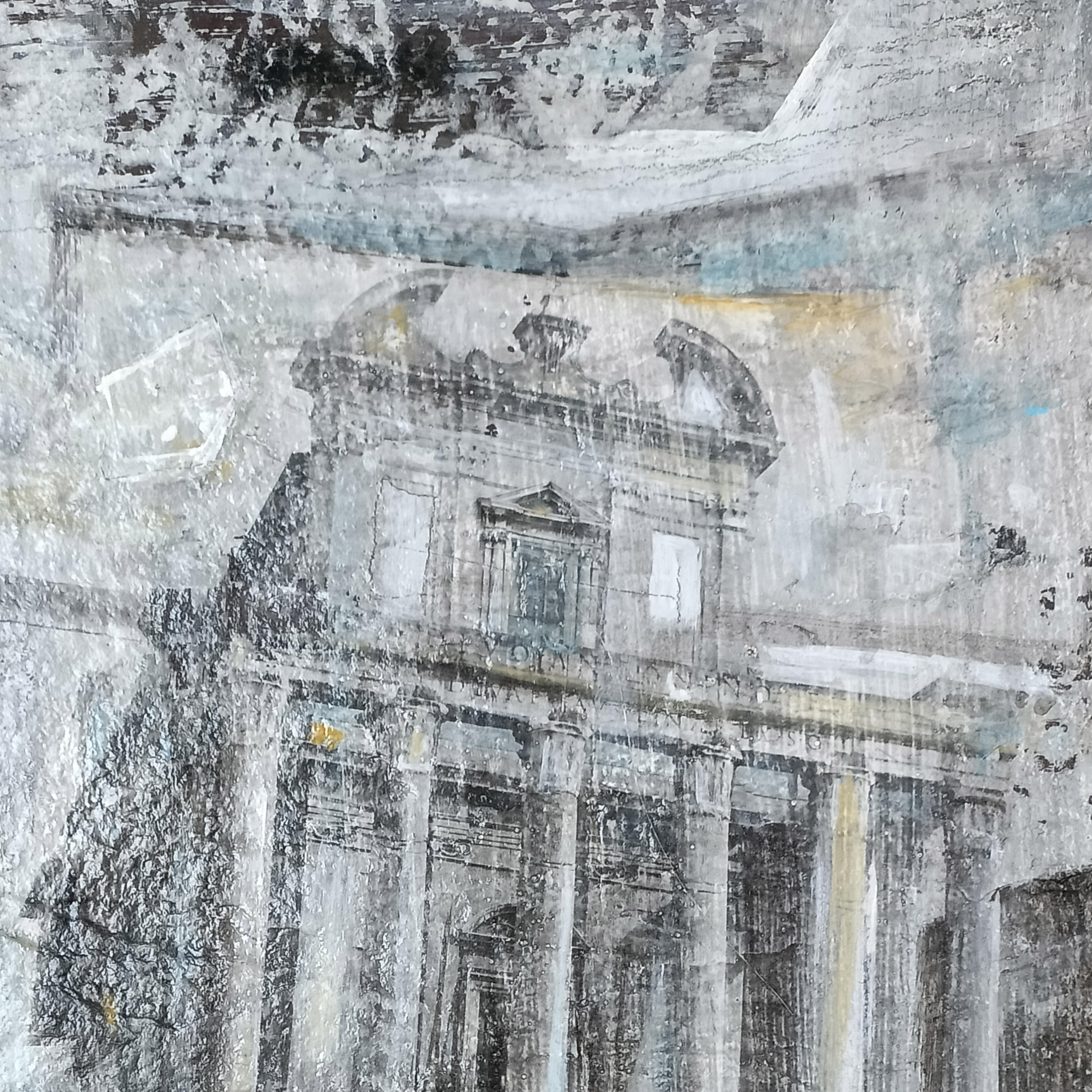 Tempio di Antonino e Faustina – Painting von Daniela Gullotta