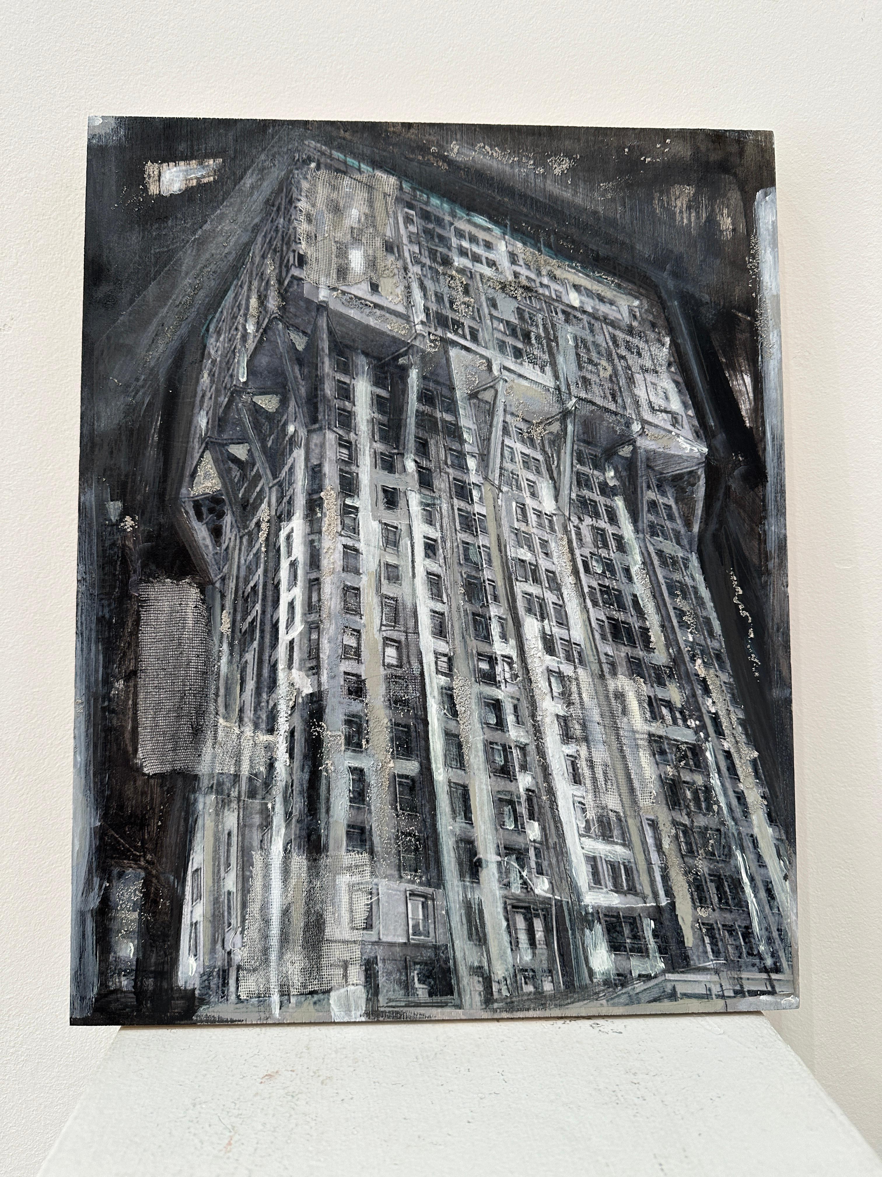 Torre Velasca - Painting Contemporaneo di Daniela Gullotta