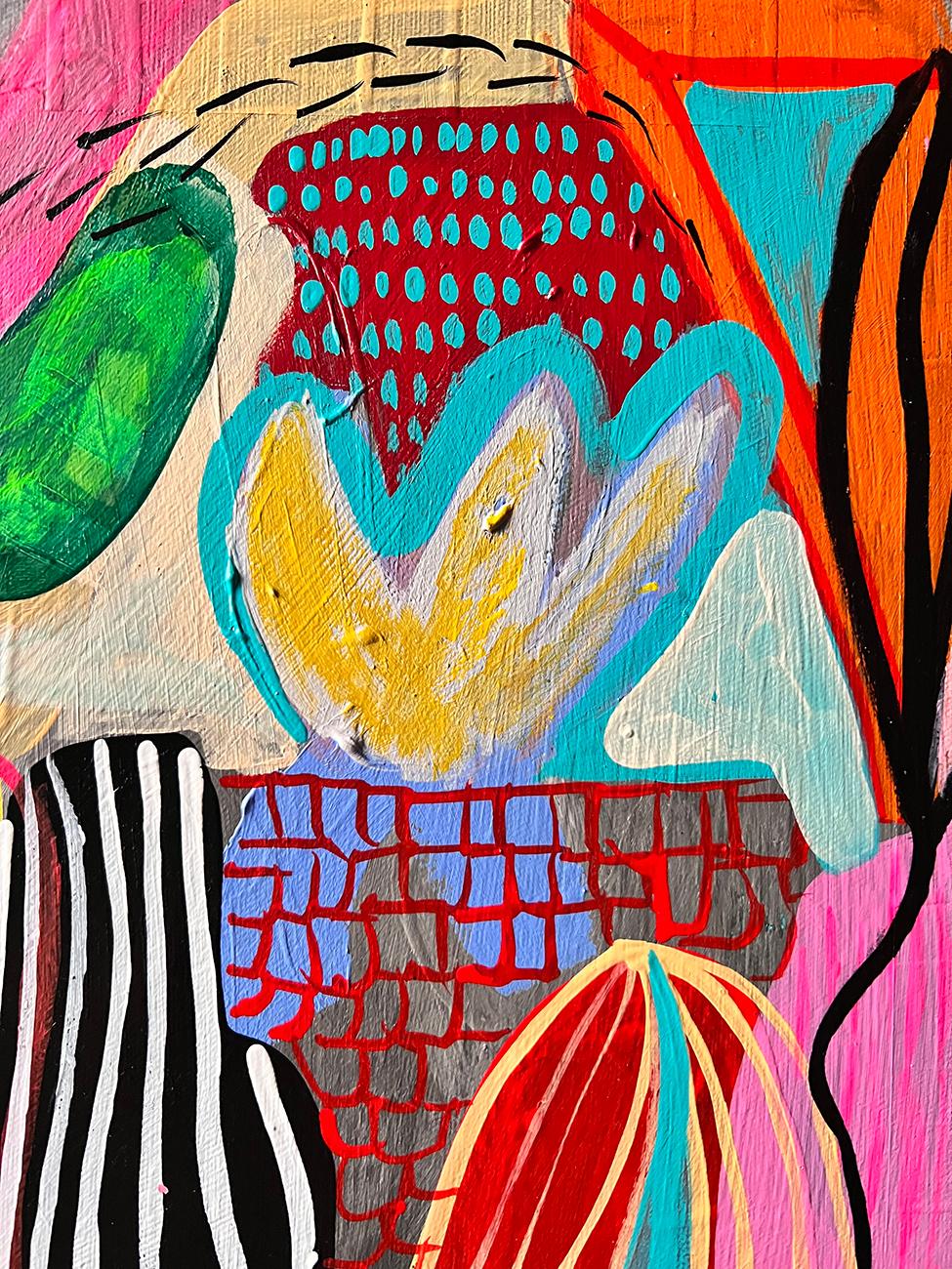 Arrecife II (Abstract painting) For Sale 2