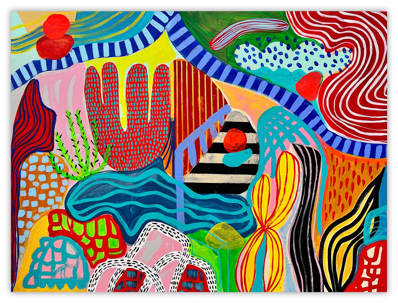 Abstract Painting di Daniela Marin - Barotrópico IV (Pittura astratta)
