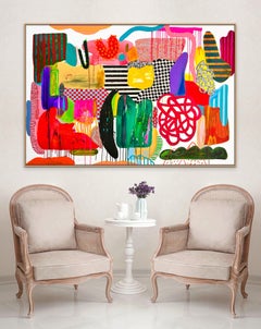 Garden Delight II (Abstract painting)