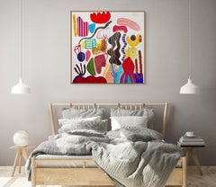 Medusae I (Abstract painting)