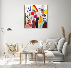 Medusae II (Abstract painting)