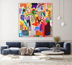 Small talk geometry (Abstract painting)