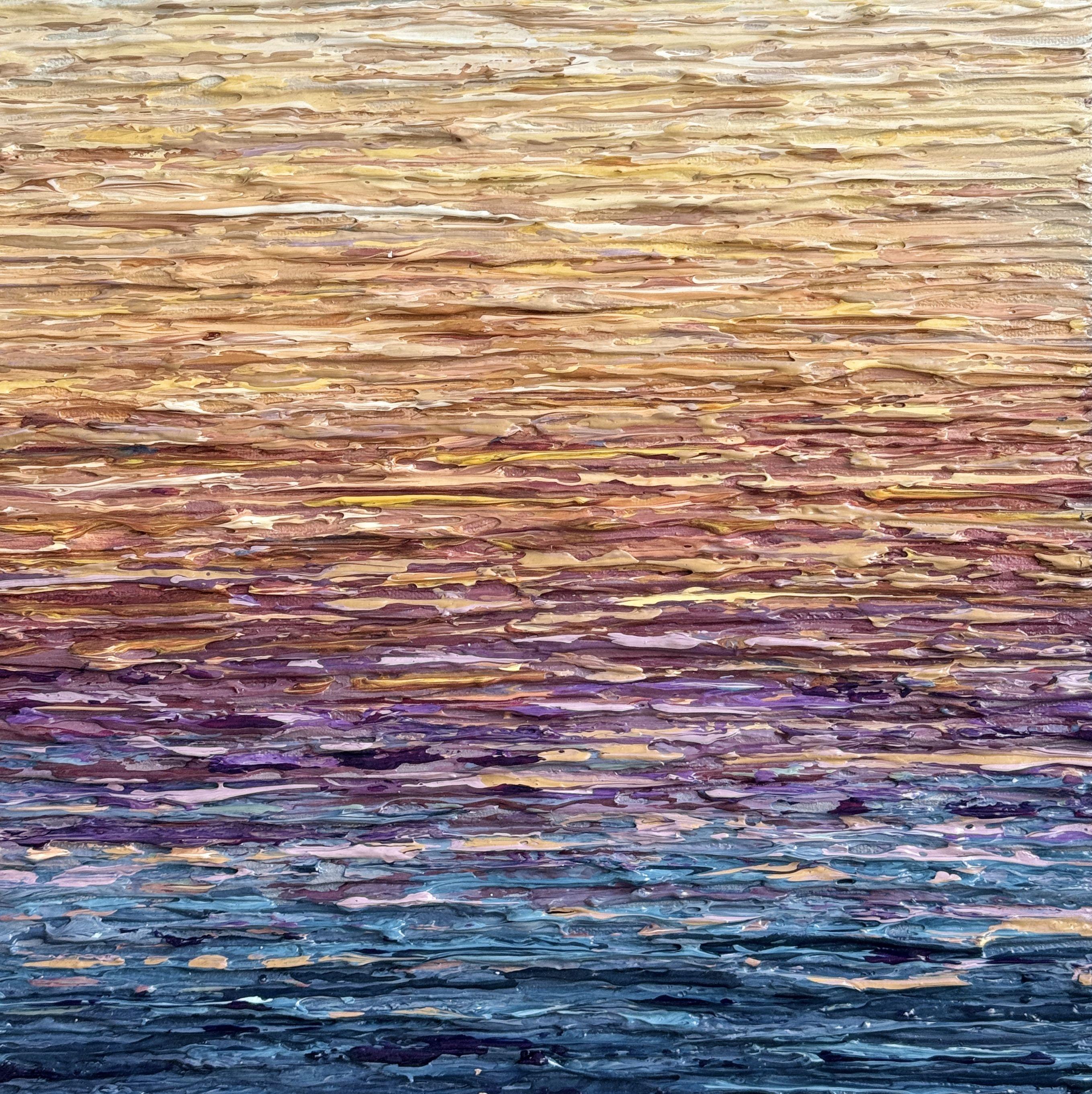 Dusk Memories, Mixed Media on Canvas