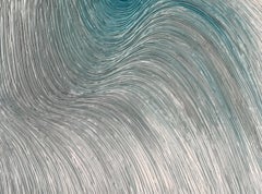 Ethereal Tide, Mixed Media on Canvas