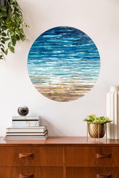 Prima luce IV, tecnica mista su tela