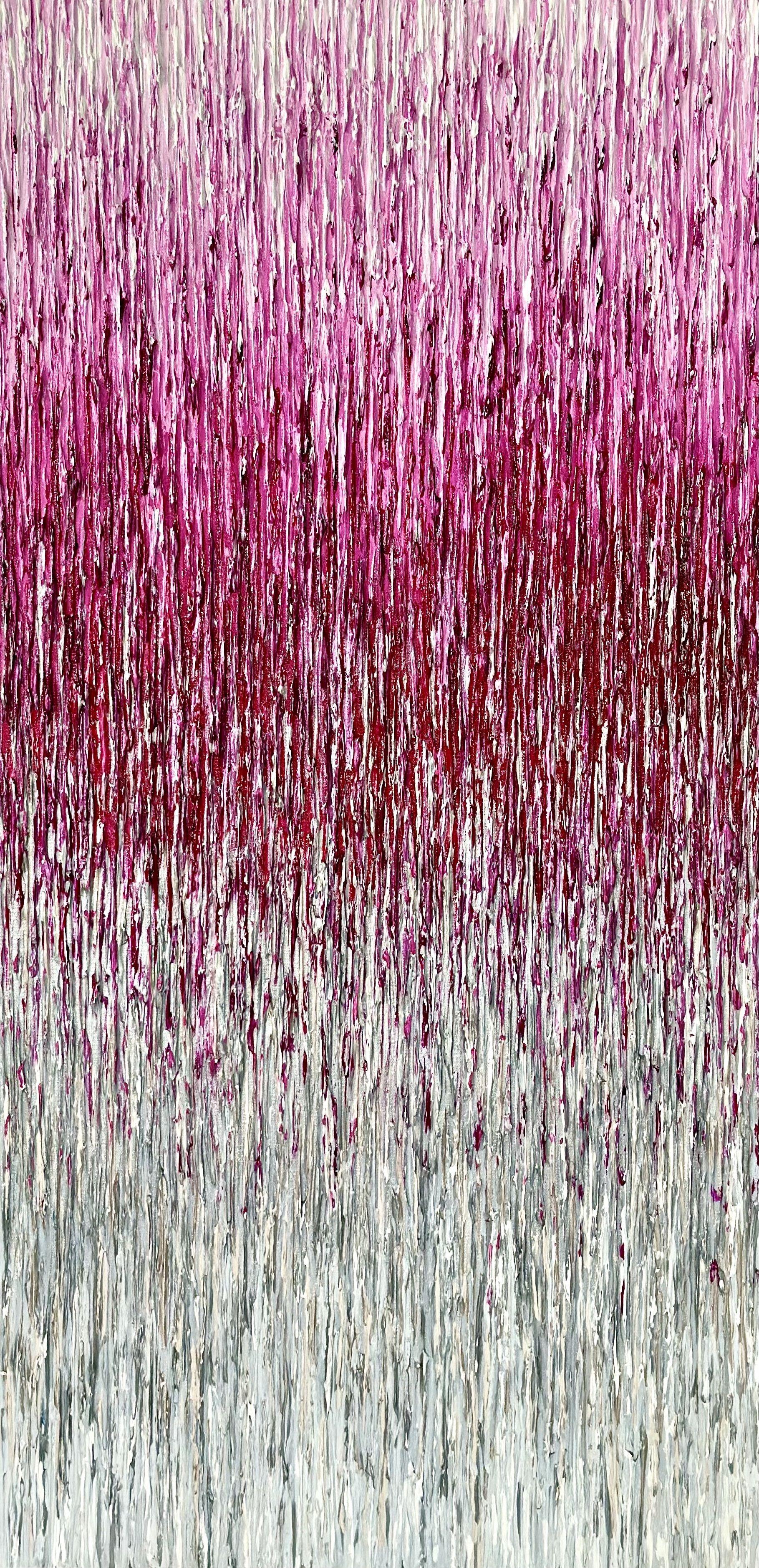 ISLAND VIBES - MAGENTA, Mixed Media on Canvas - Mixed Media Art by Daniela Pasqualini