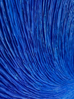 Allure de Klein, technique mixte sur toile