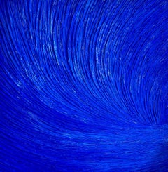 Allure de Klein, technique mixte sur toile