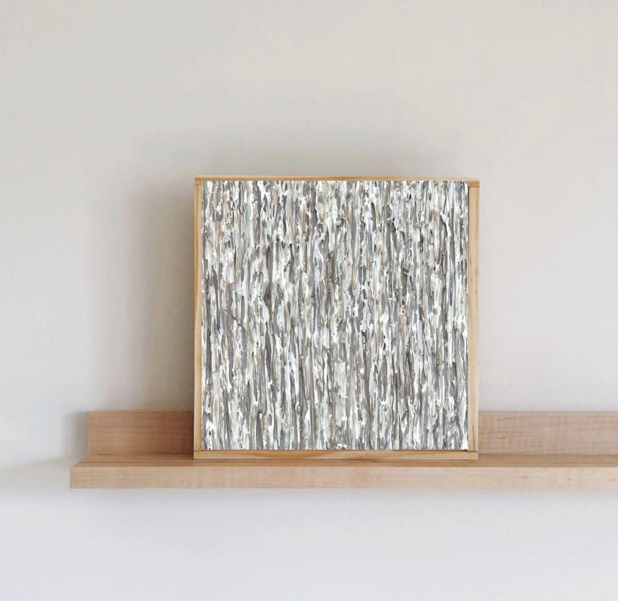 Linen Light II, Mixed Media on Canvas - Abstract Mixed Media Art by Daniela Pasqualini