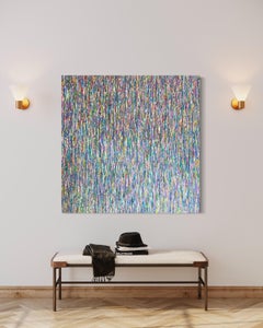 Vivre en couleurs, Technique mixte sur toile