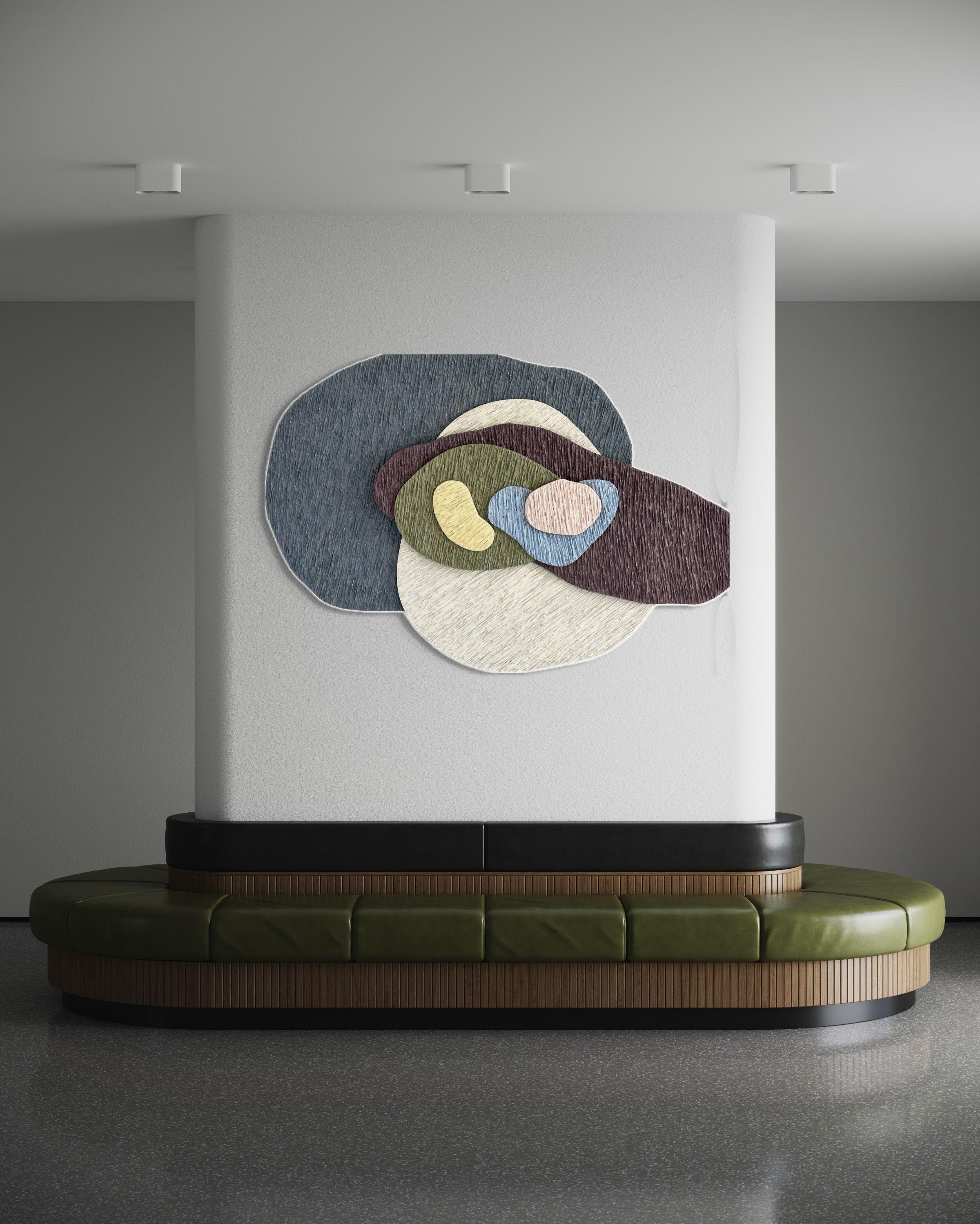 Paisaje Invisible, Pintura, Acrílico sobre Otro - Painting de Daniela Pasqualini