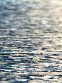 Island Vibes - Blu - Pittura acrilica astratta minimalista